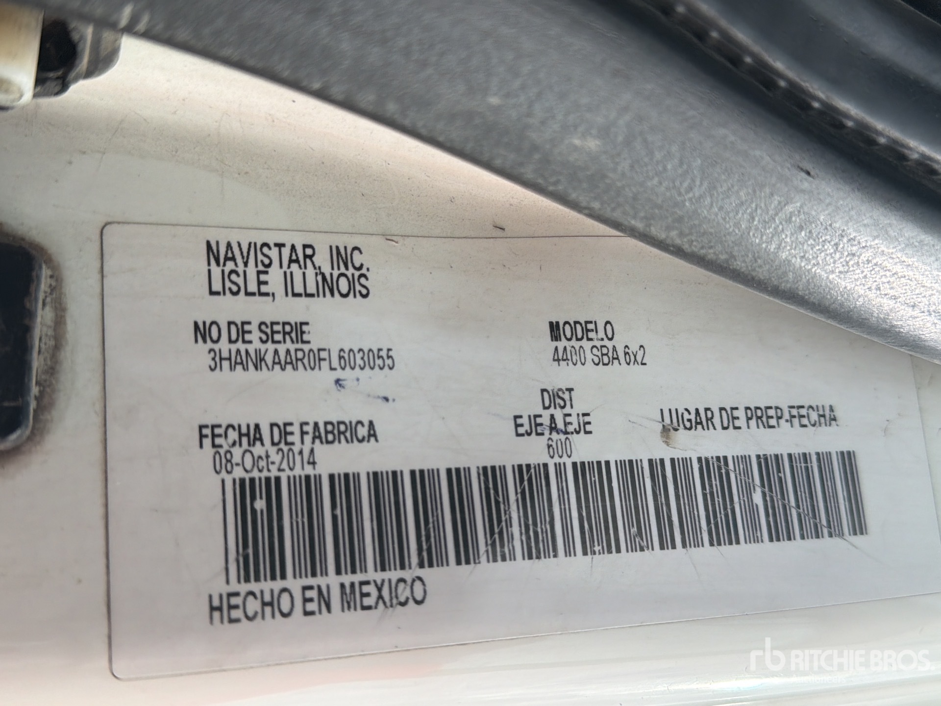 2015 International 4400 SBA