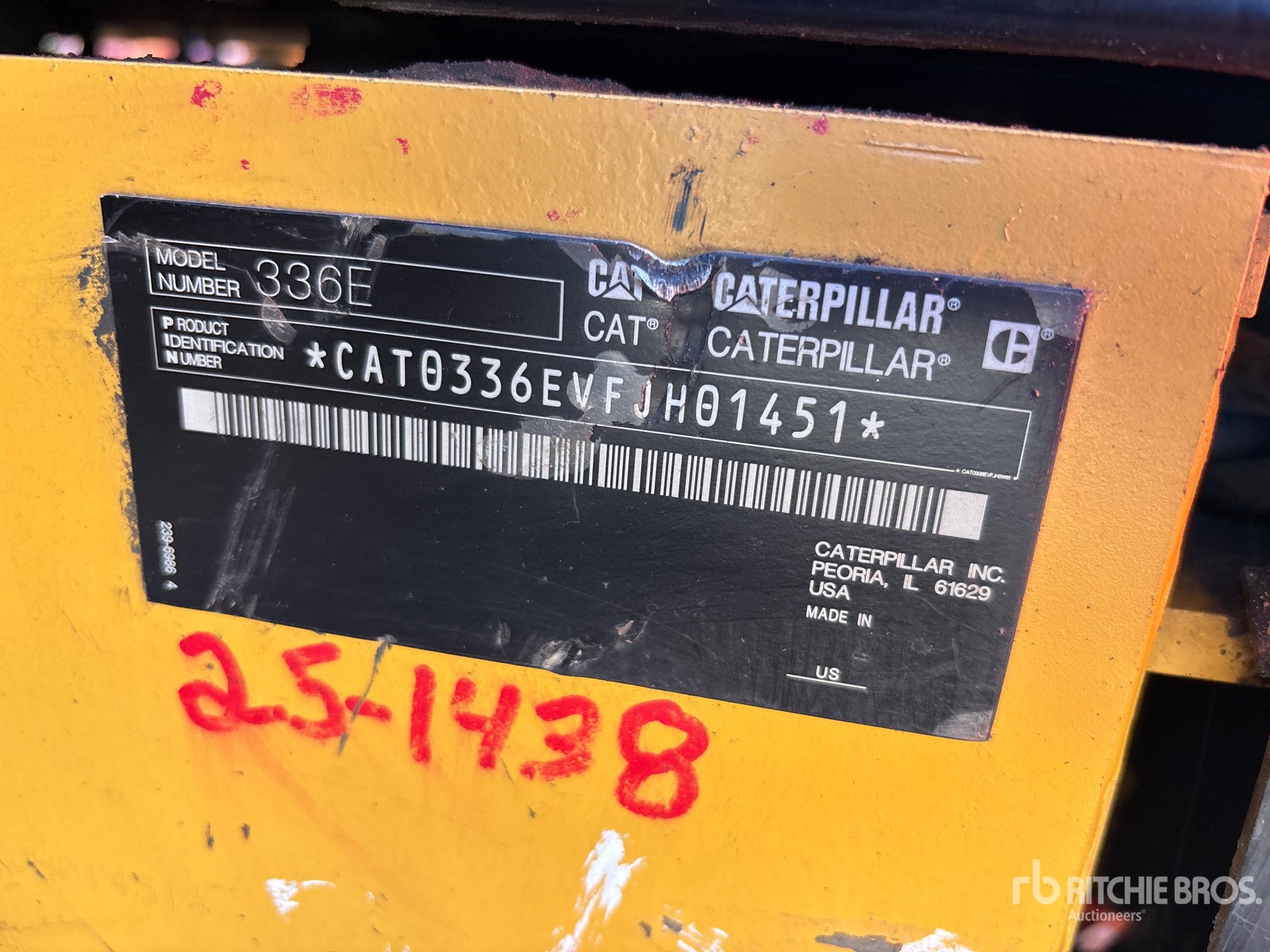 2014 Caterpillar 336E L