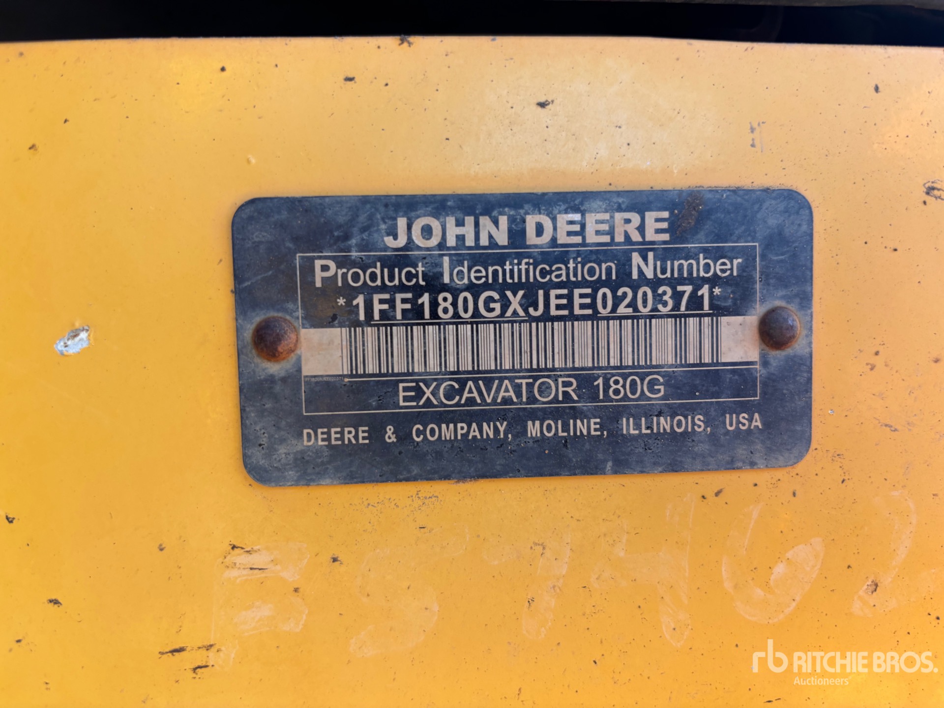 2014 John Deere 180G LC