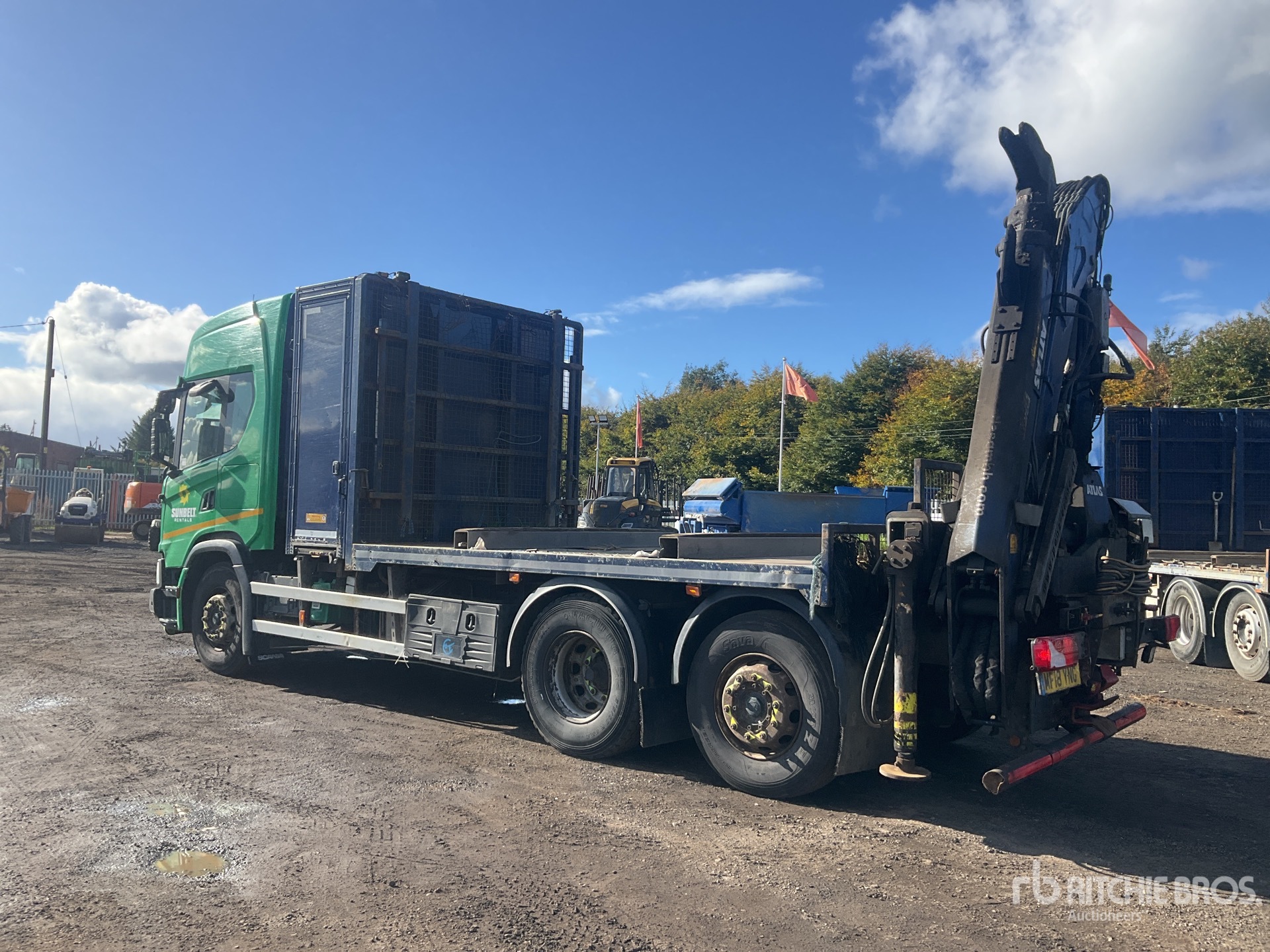 Scania ATLAS 15Z8.70 3725 KG ON 6X2 SL ...