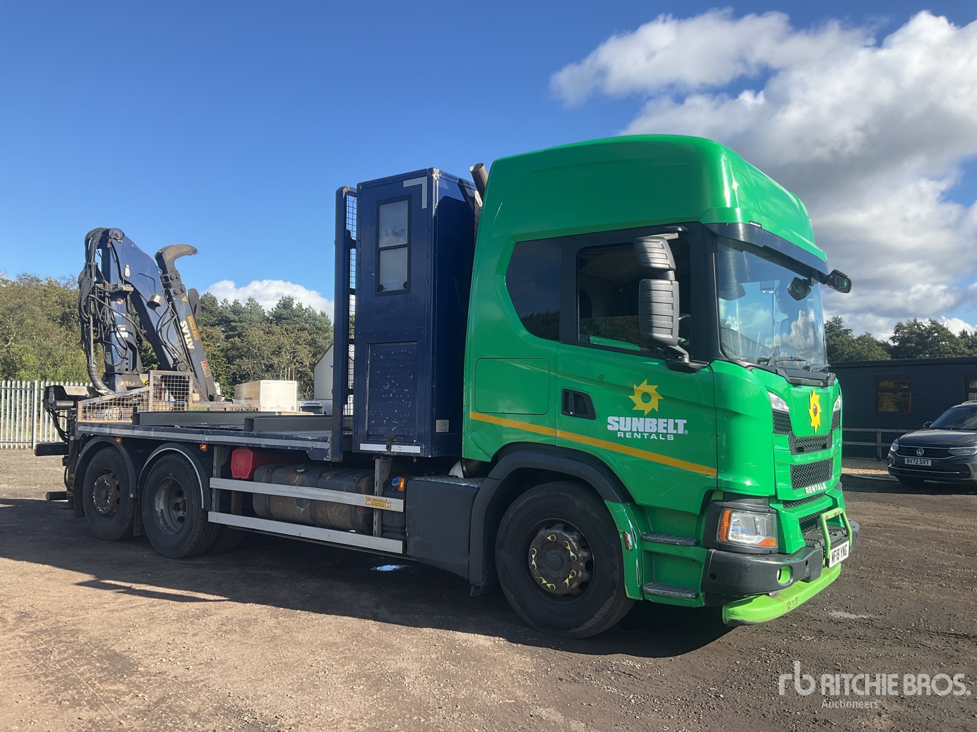 Scania ATLAS 15Z8.70 3725 KG ON 6X2 SL ...