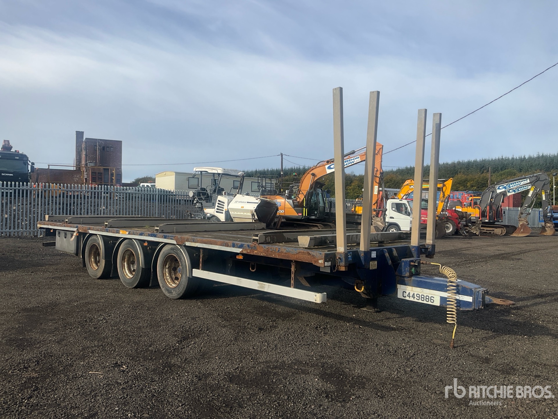 2017 SDC 24 TON 8 M TRI/A DRAWBAR