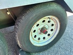 Trailer Chassis with Right Front Tire