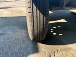 Trailer Chassis with Left Rear Tire