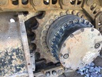 Undercarriage with Left Sprocket
