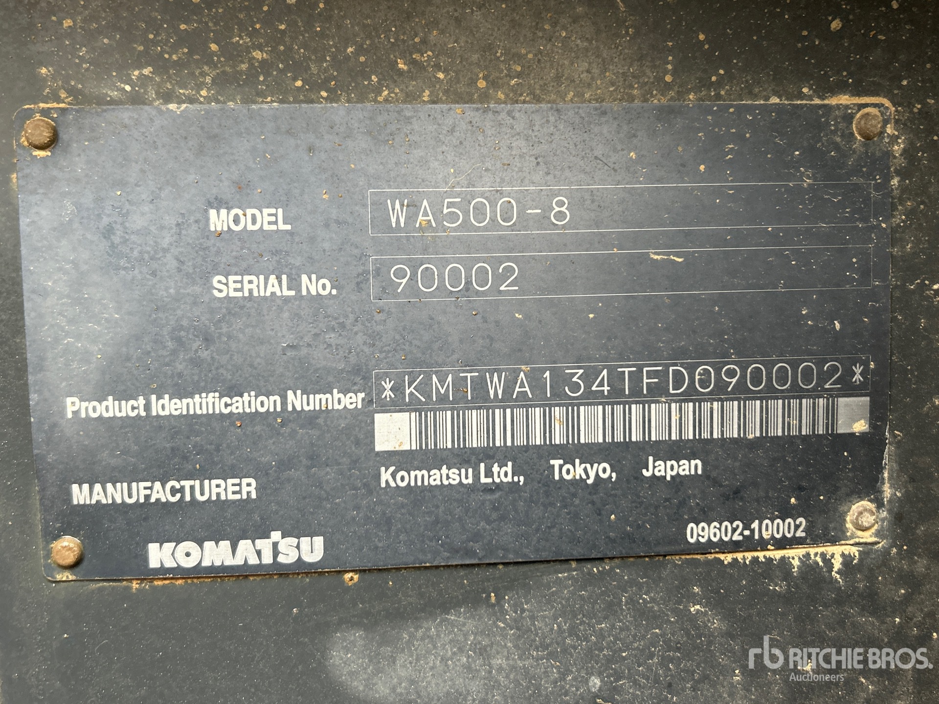 2016 Komatsu WA500-8