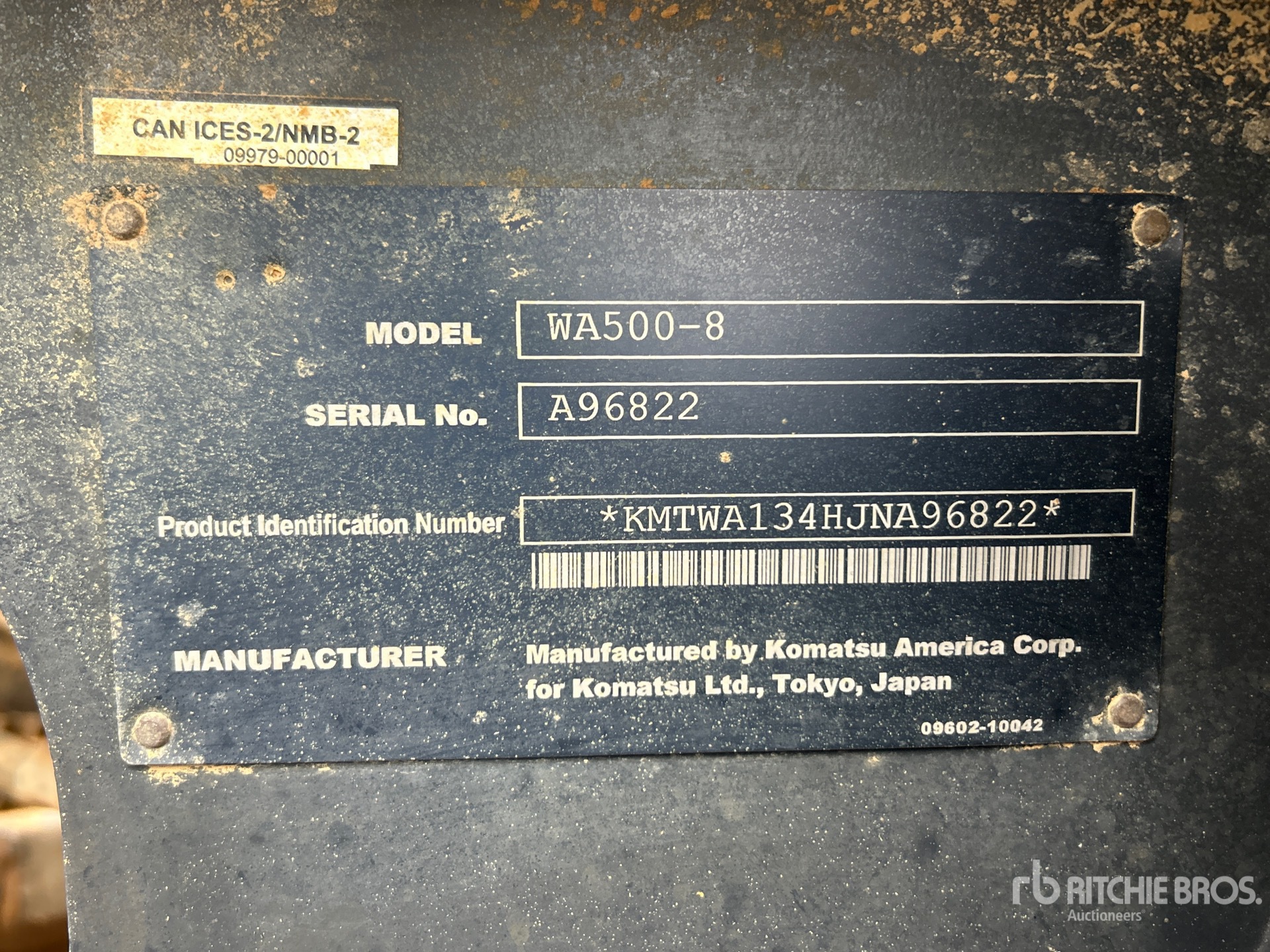 2019 Komatsu WA500-8