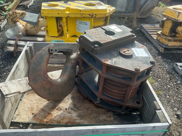 2008 Terex QRJ 5 Sheave 75 T Hook Block