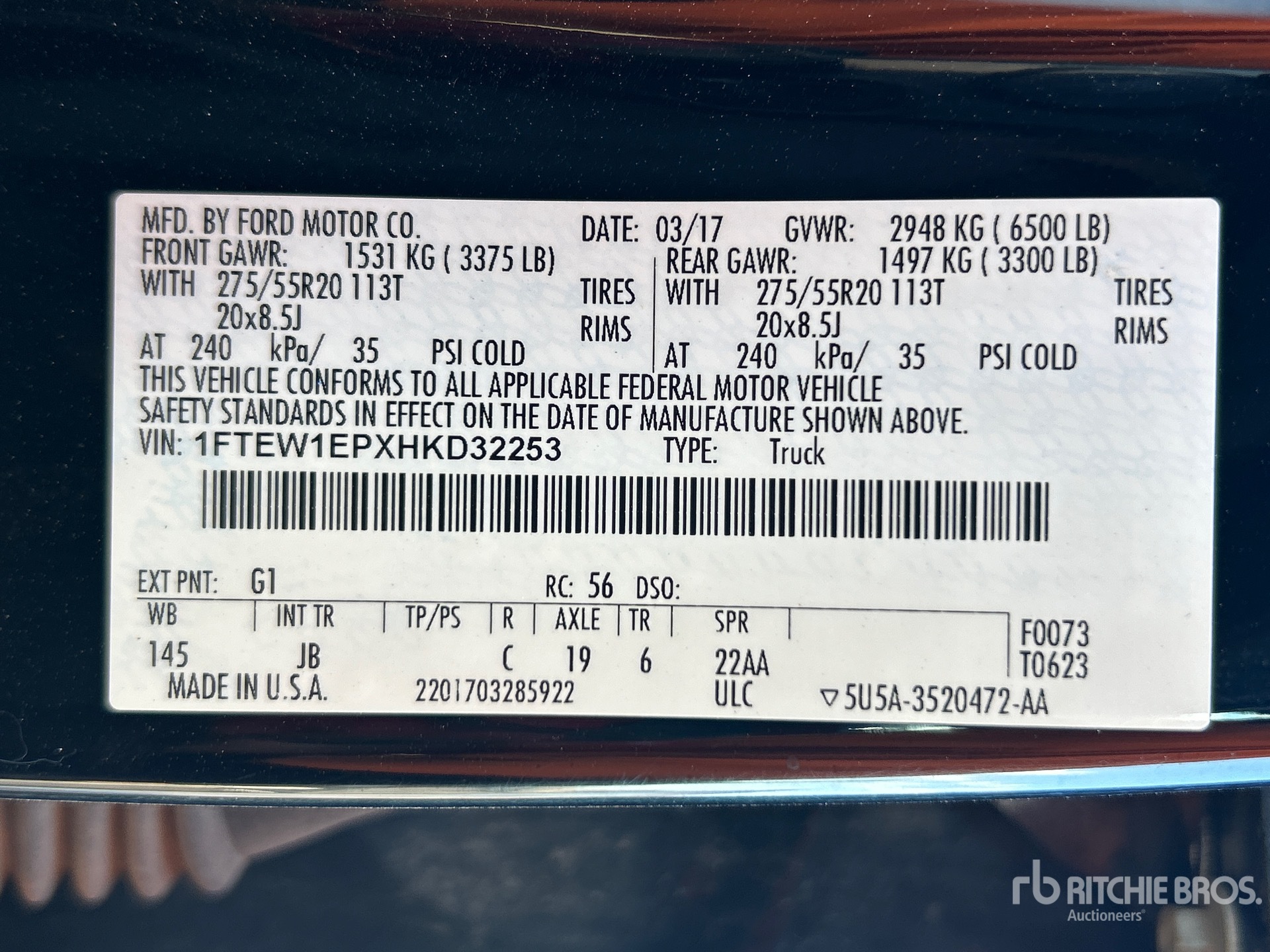2017 Ford F-150