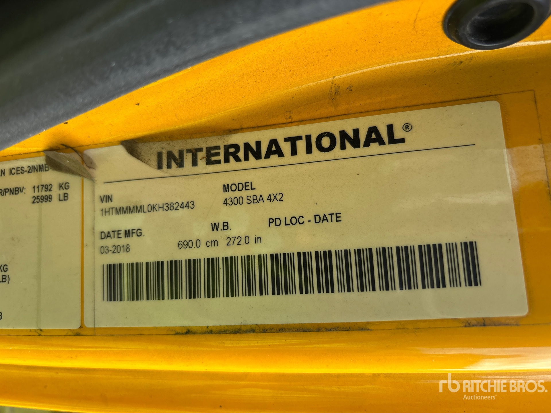 2019 International 4300