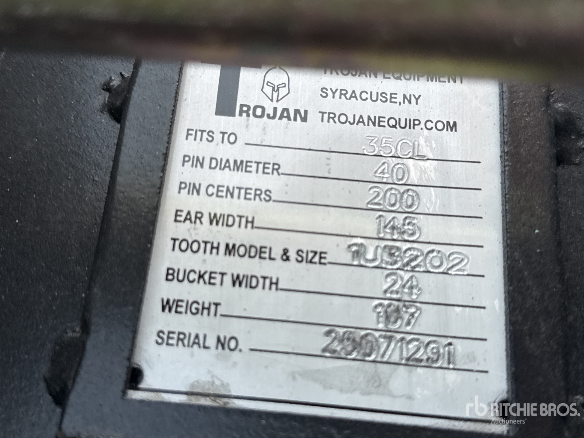 Trojan 24 IN DIGGING - FITS 40MM CAT 3 ...