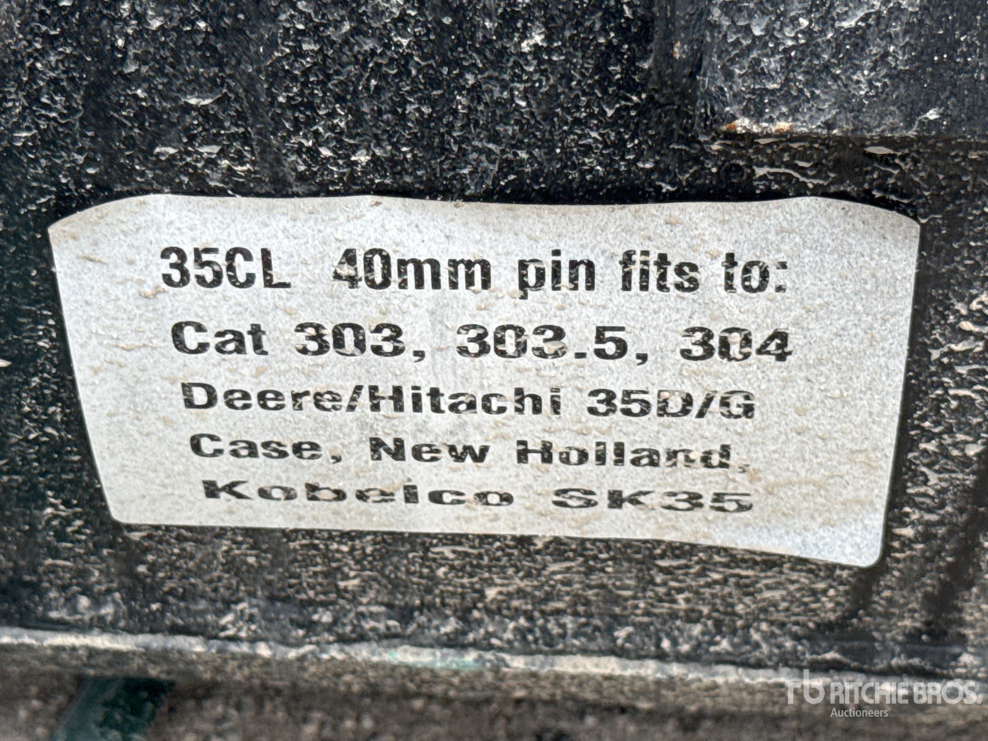 Trojan DIGGING - FITS 40MM CAT 303, 30 ...