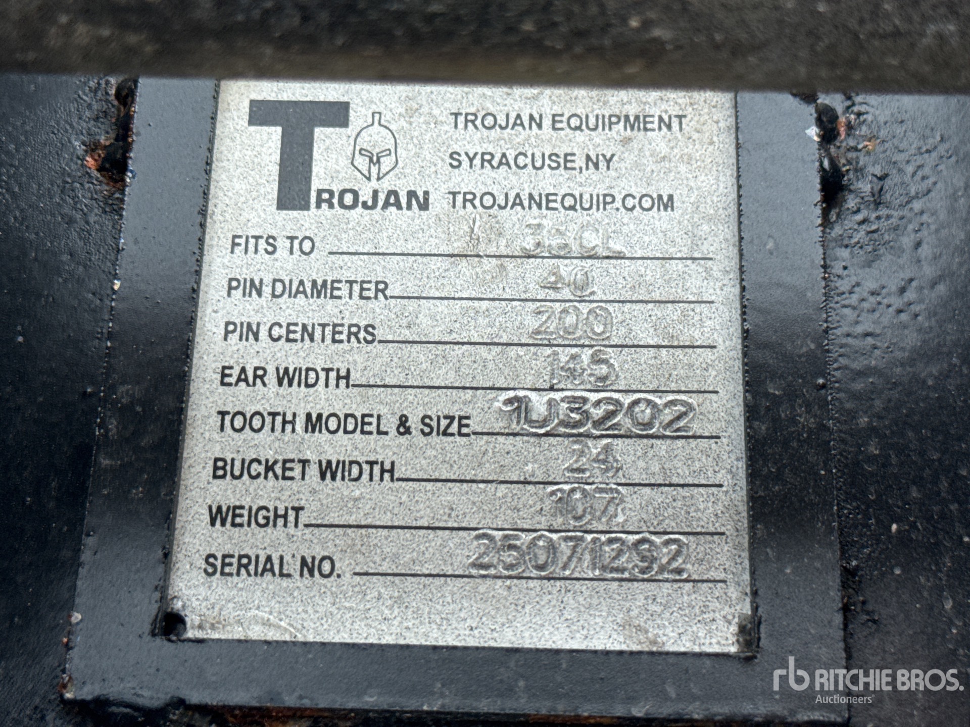Trojan DIGGING - FITS 40MM CAT 303, 30 ...