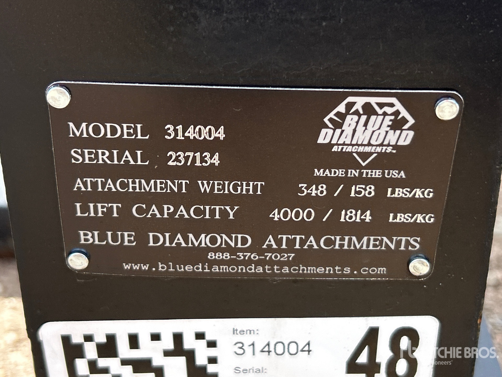 Blue Diamond 48 IN (UNUSED)