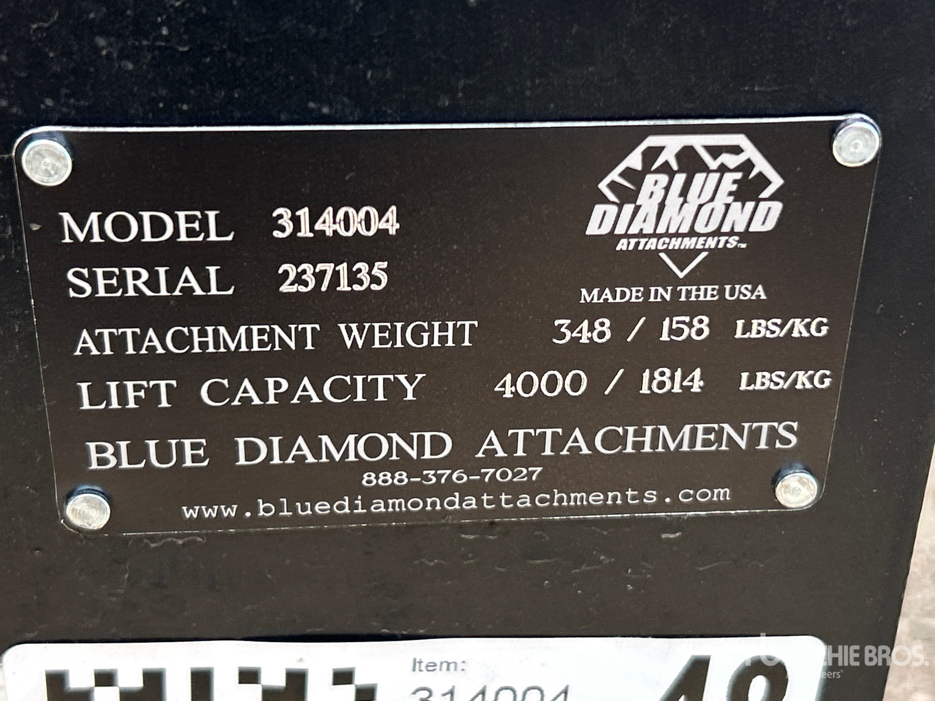 Blue Diamond 48 IN (UNUSED)