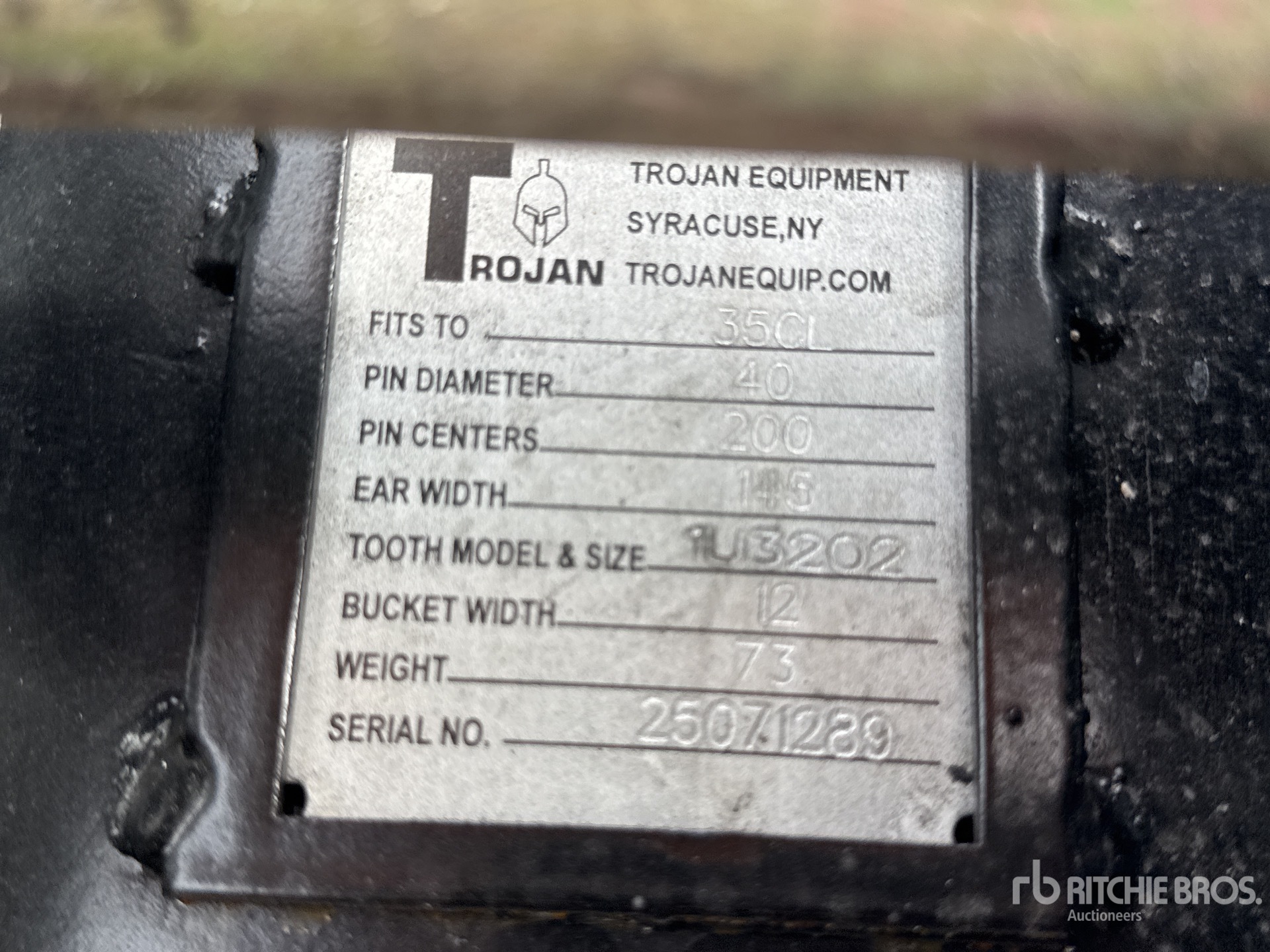 Trojan TILTING - FITS 40MM CAT 303, 30 ...