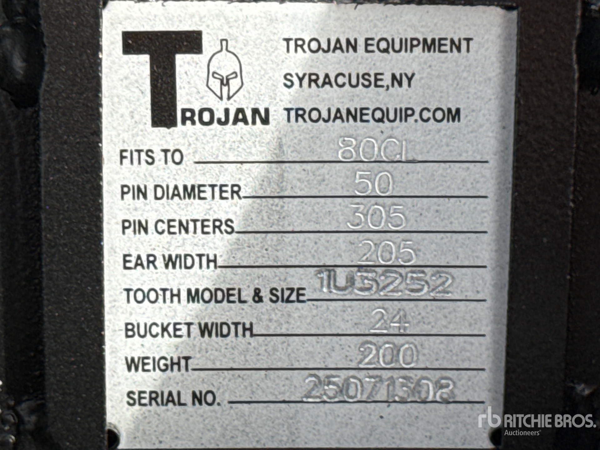 Trojan DIGGING - FITS 50MM CAT 307/308 ...
