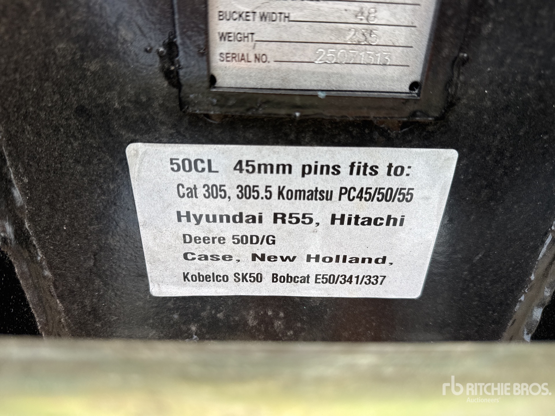 Trojan DIGGING - FITS 50MM CAT 307/308 ...