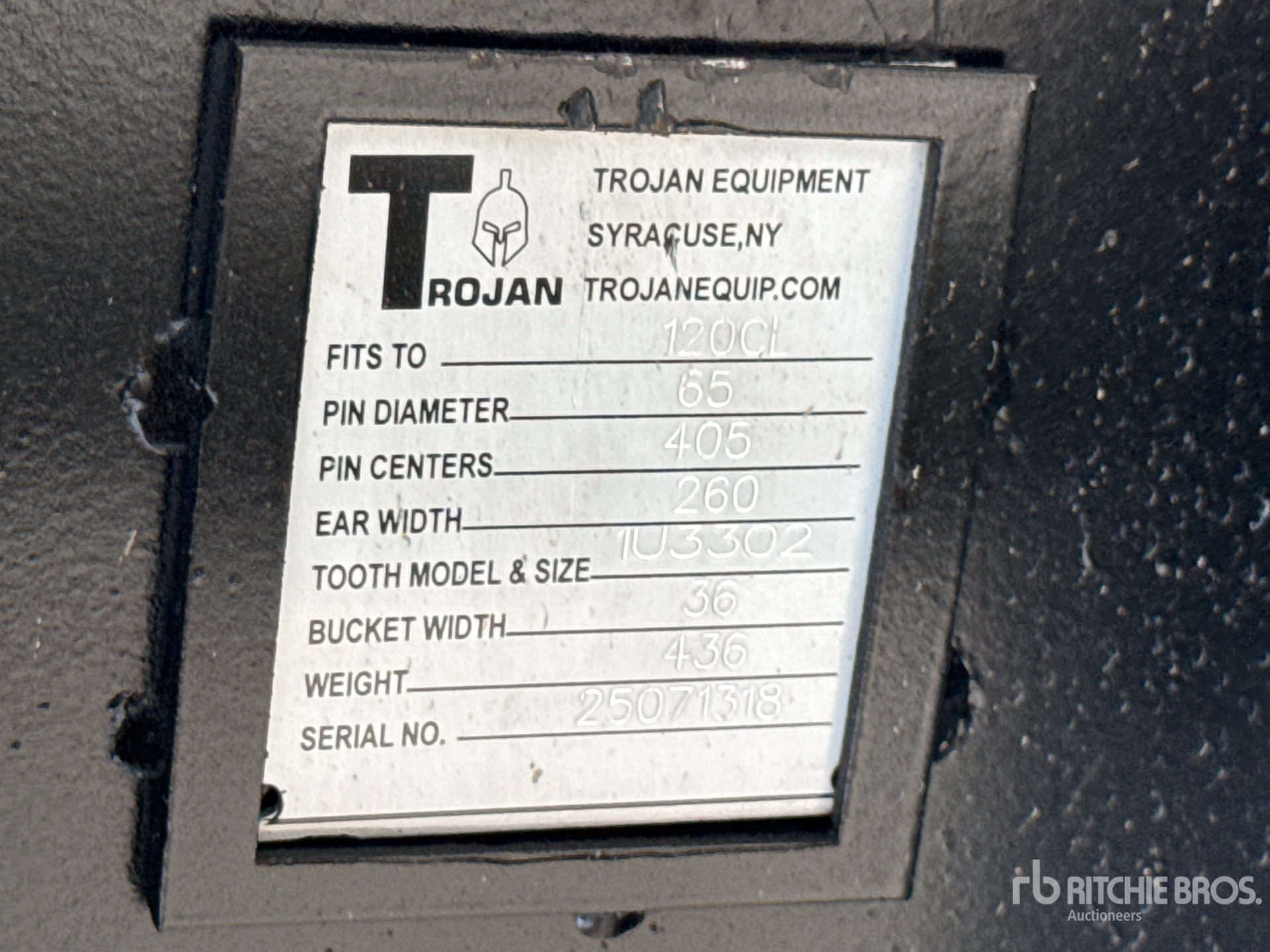 Trojan SCREENING - FITS 65MM CAT 311/3 ...