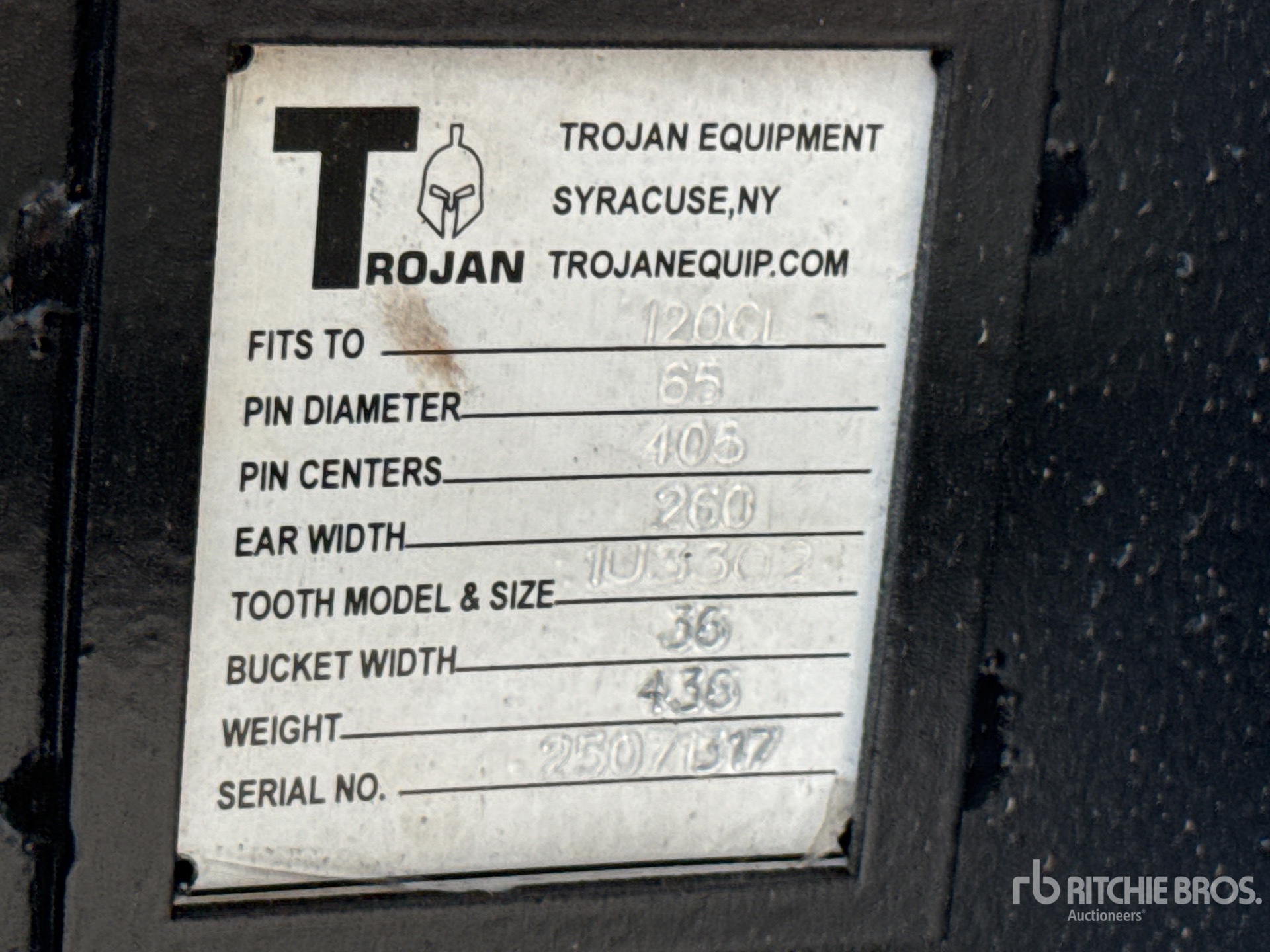 Trojan CLEANUP - FITS 65MM CAT 311/312 ...