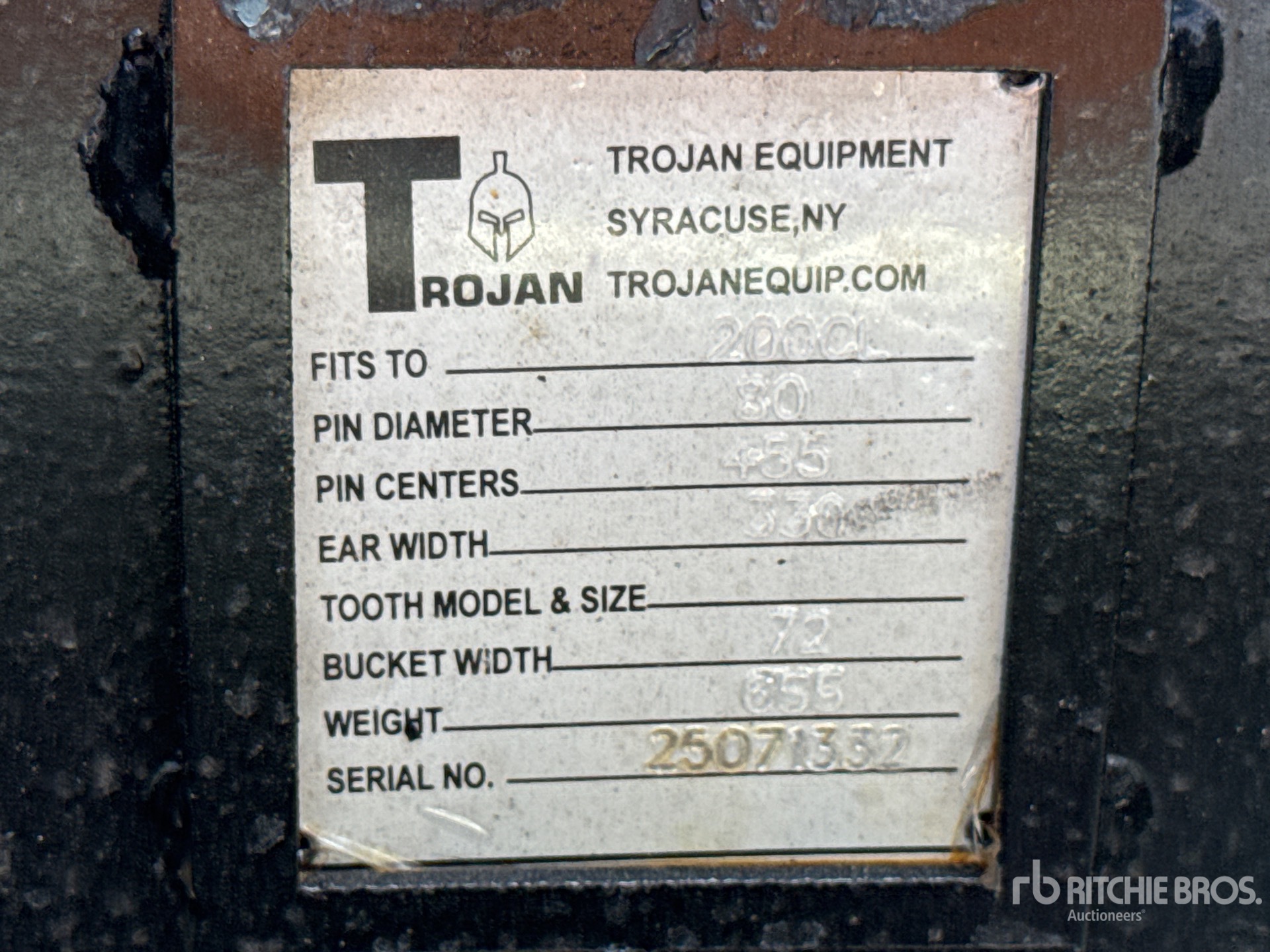 Trojan 72 IN CLEANUP - FITS 80MM CAT 3 ...