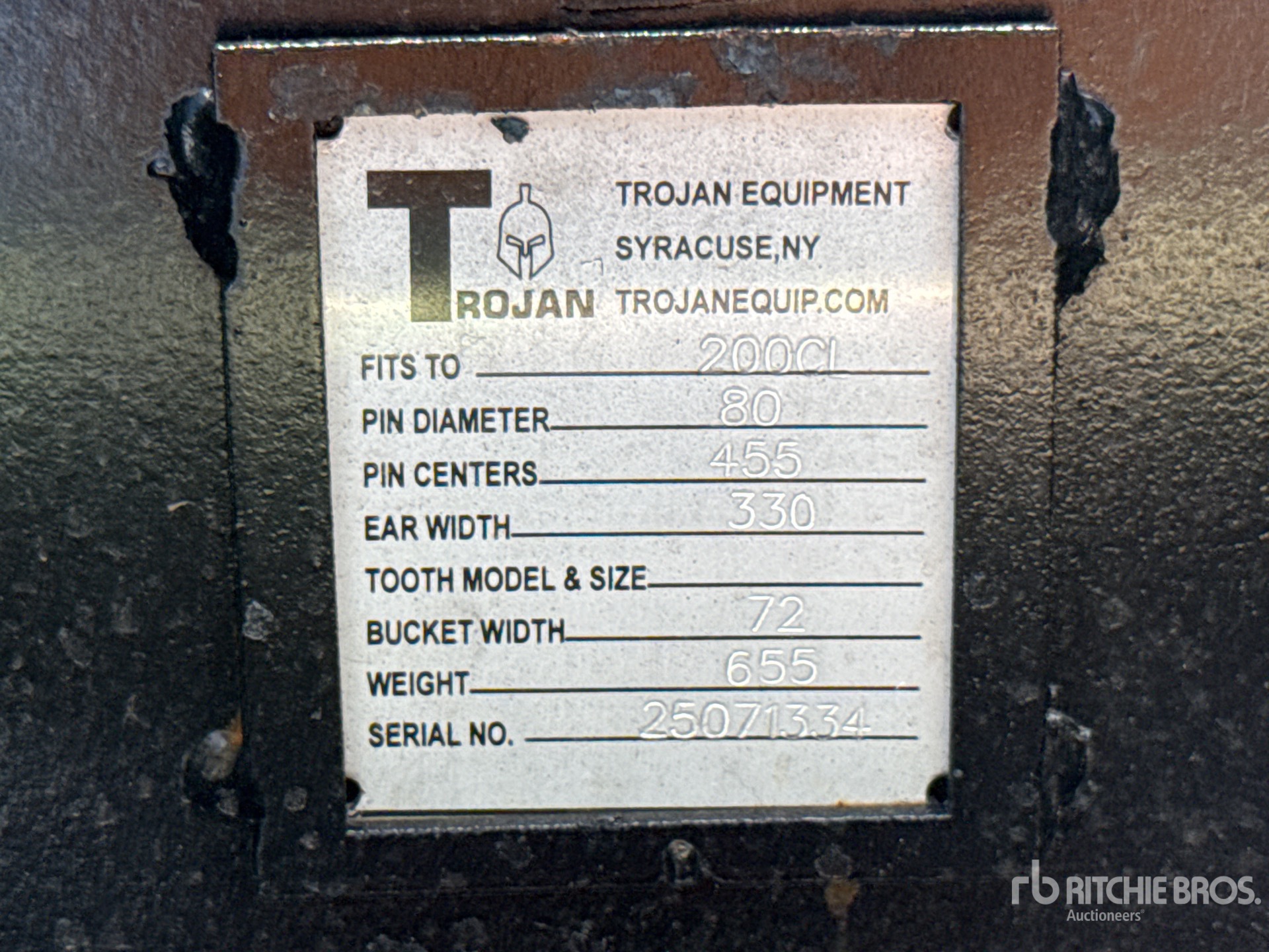 Trojan 72 IN CLEANUP - FITS 80MM CAT 3 ...