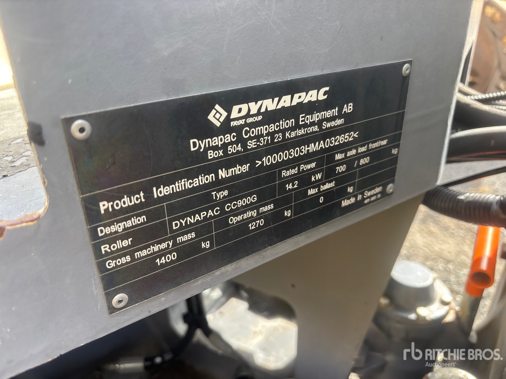 2021 Dynapac CC900G