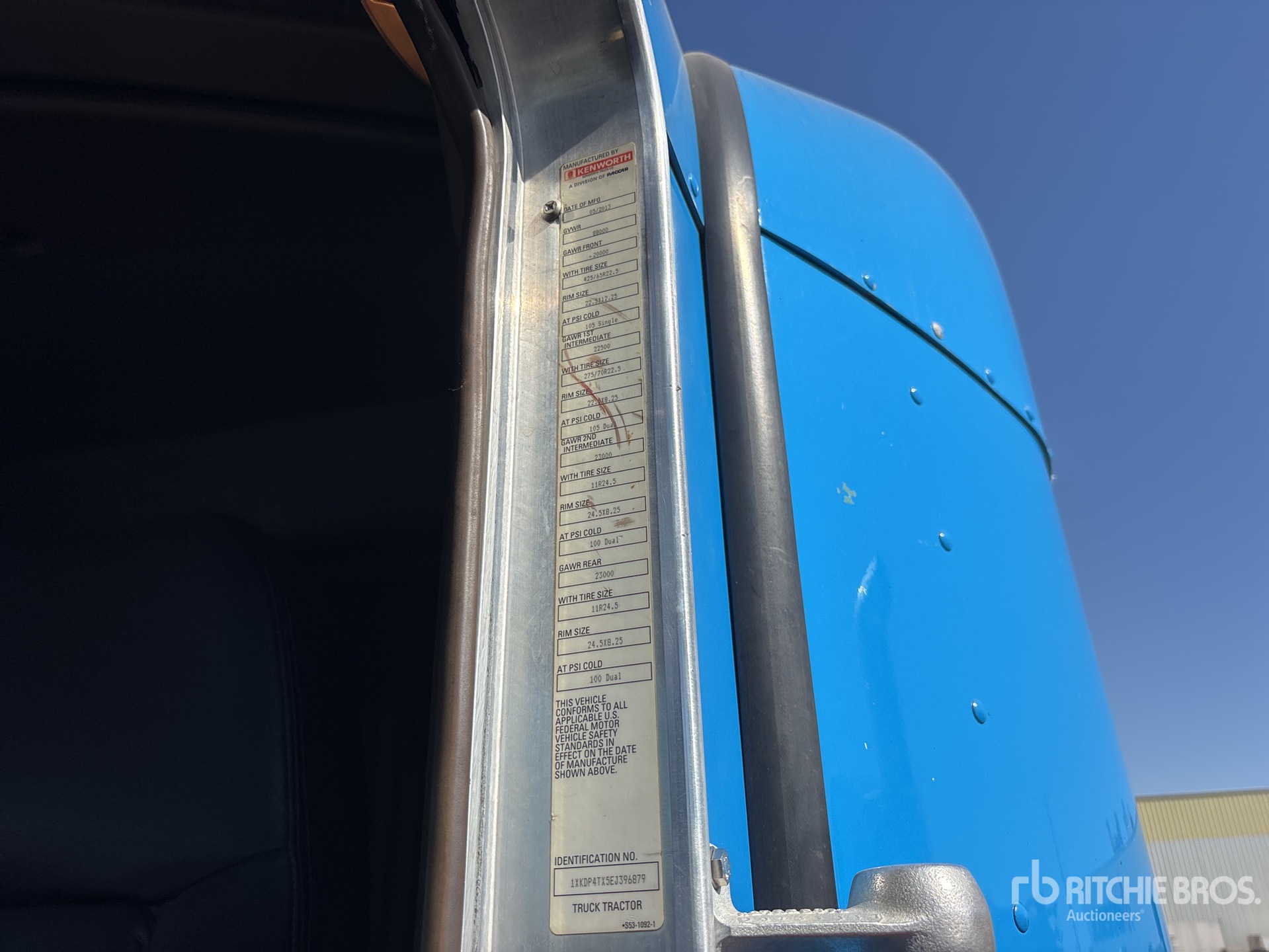 2014 Kenworth T800