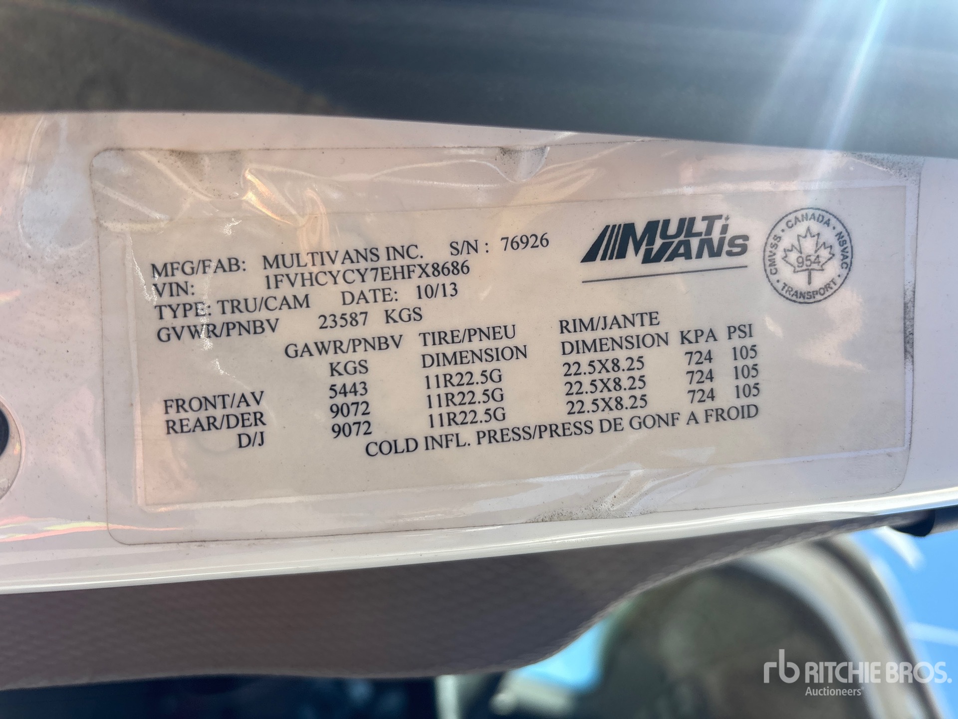 2014 Freightliner M2 106