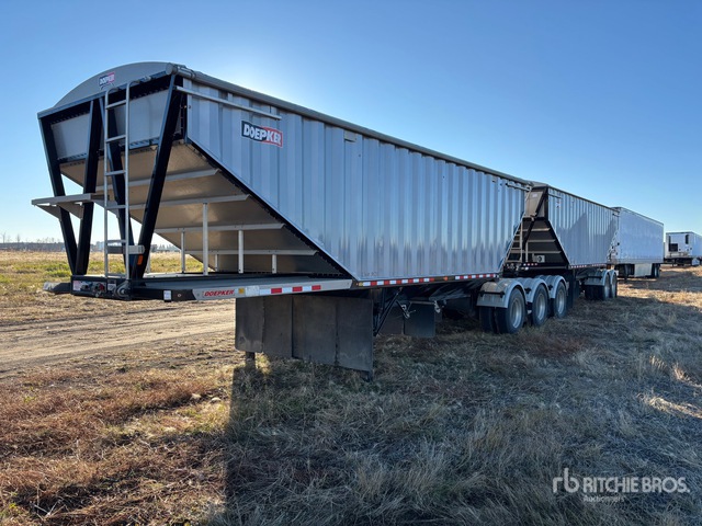 2025 Doepker 28 ft Super B-Train Lead Belly Grain Trailer for Sale in AB