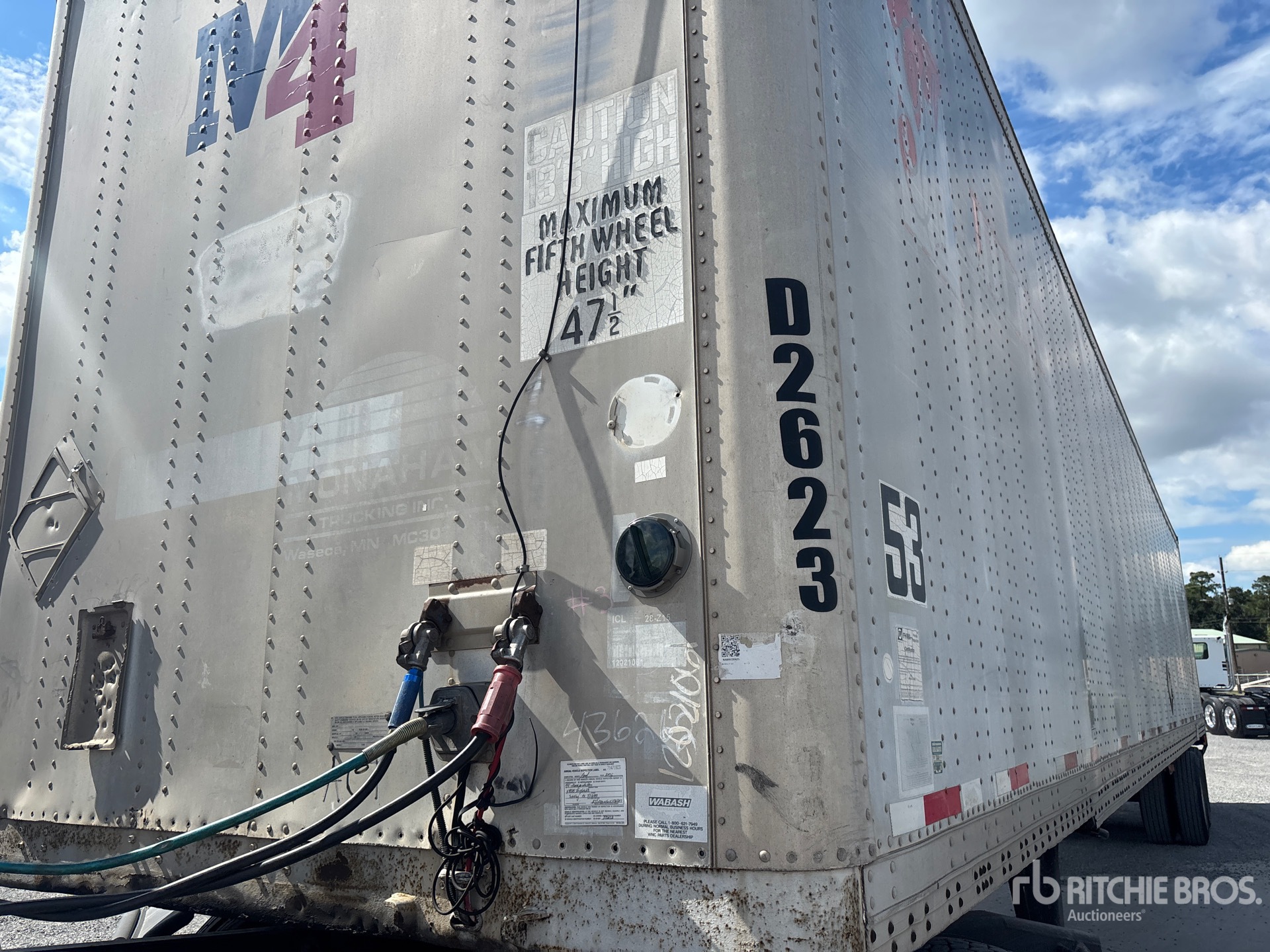 1997 Wabash 53 FT X 102 IN T/A