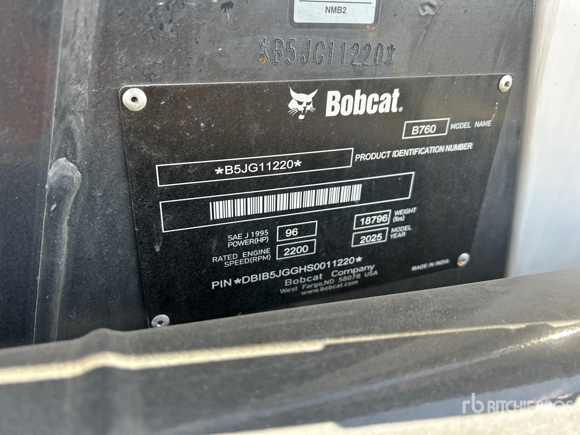 2025 Bobcat B760