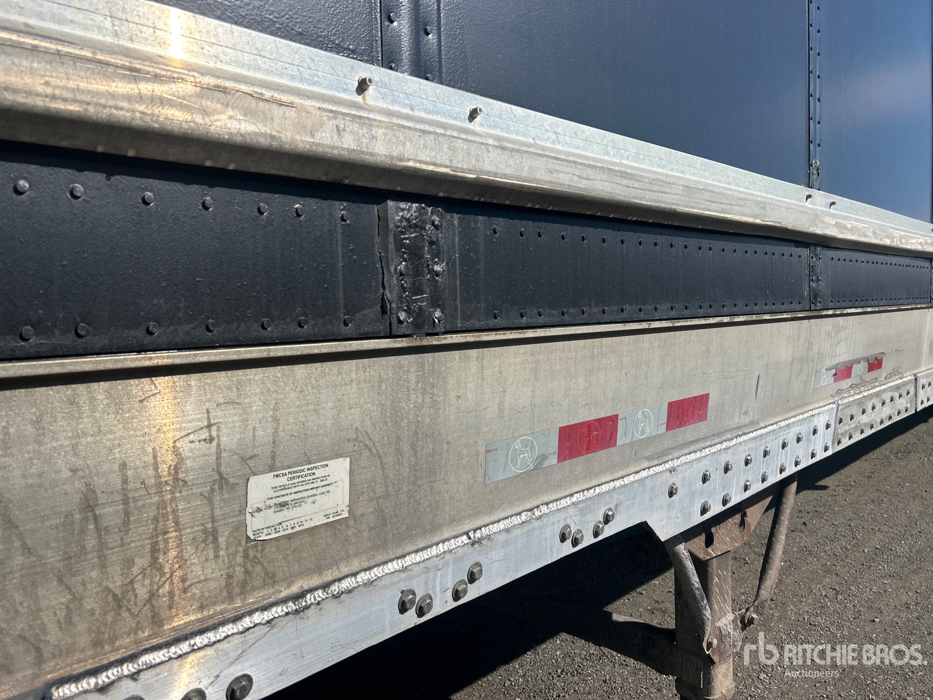 2012 Great Dane 53 FT X 102 IN T/A