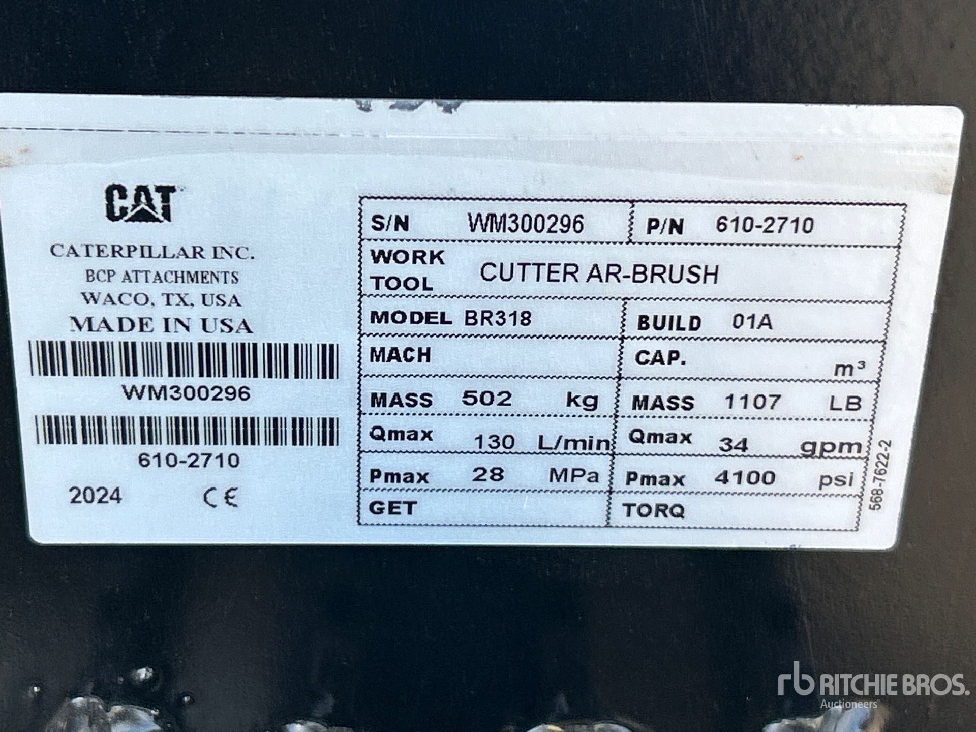 Caterpillar BR318
