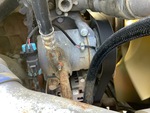 Silnik with A/C Compressor