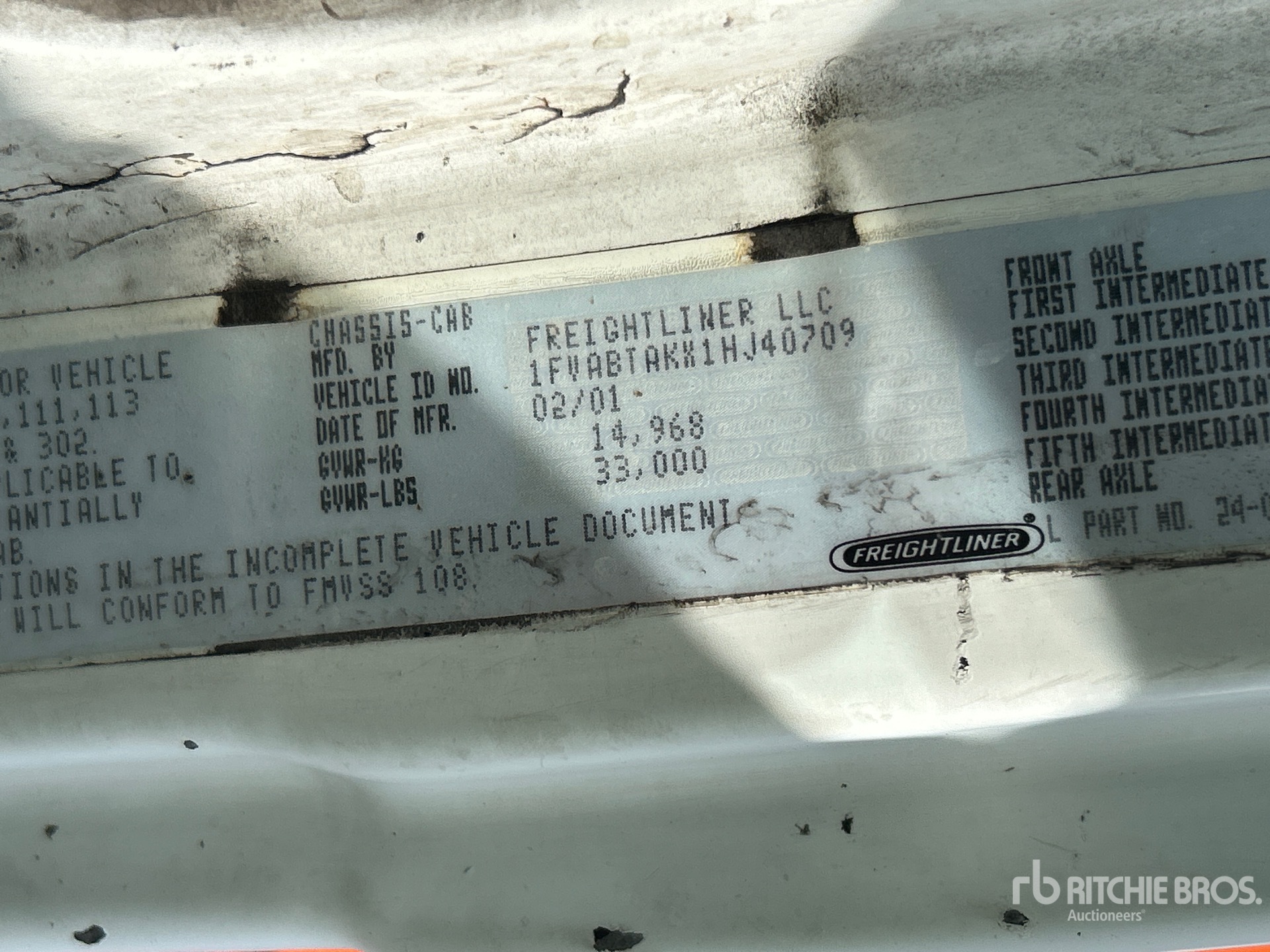 2001 Freightliner FL 70