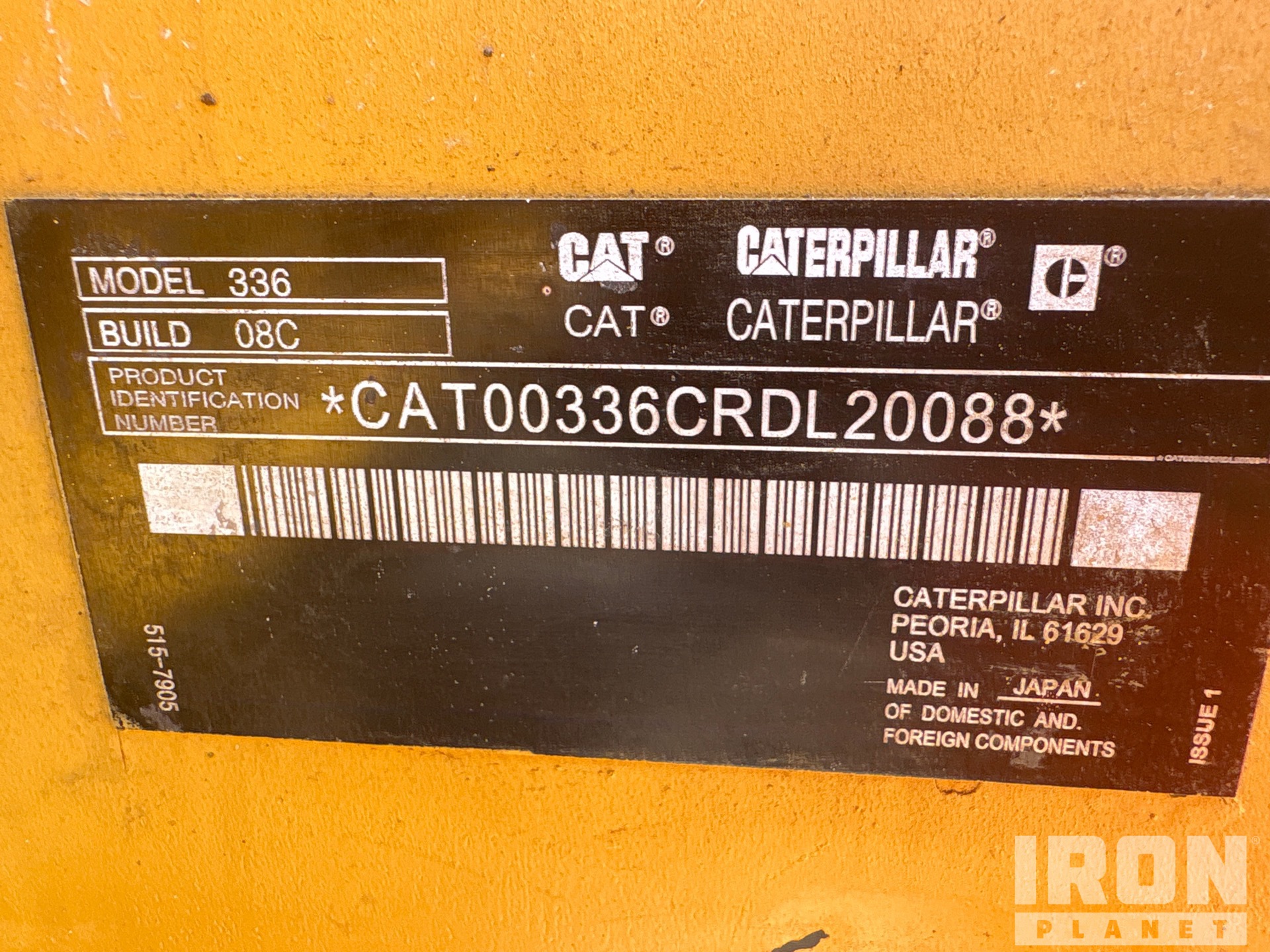 2024 Caterpillar 336