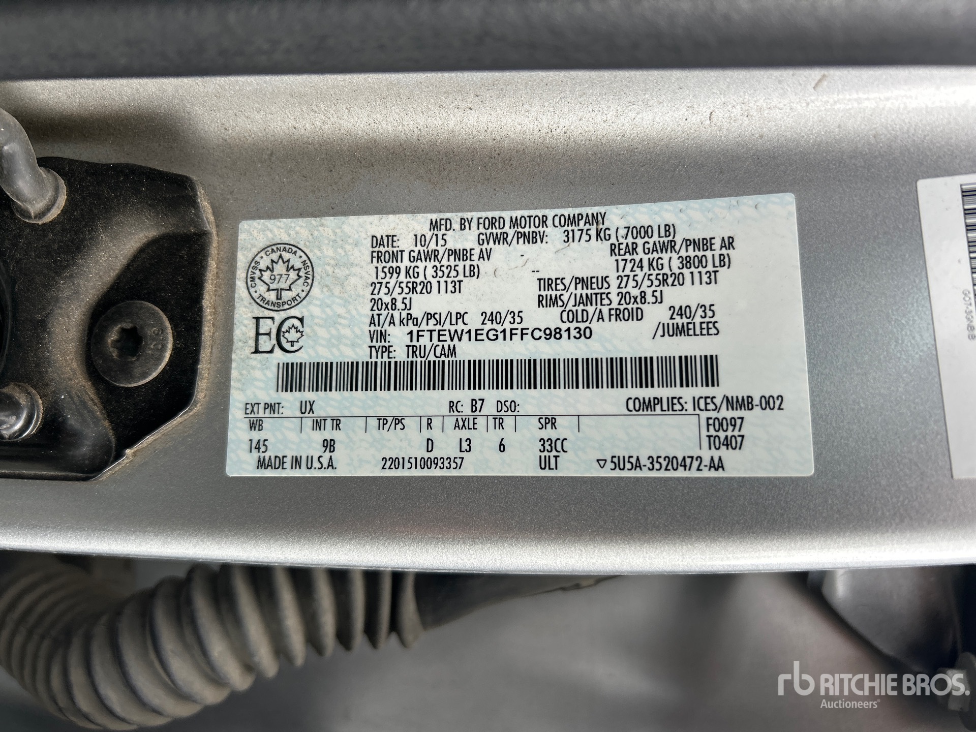 2015 Ford F-150