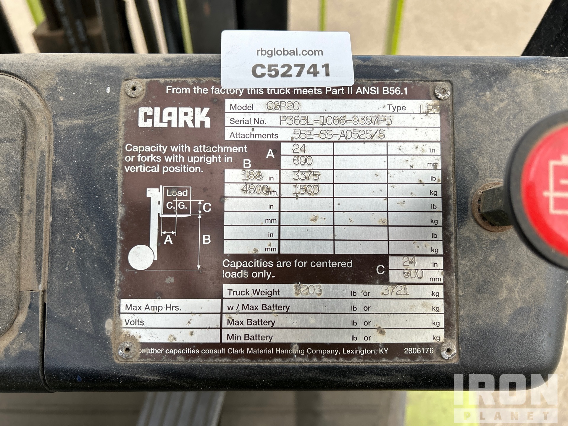 Clark CGP20