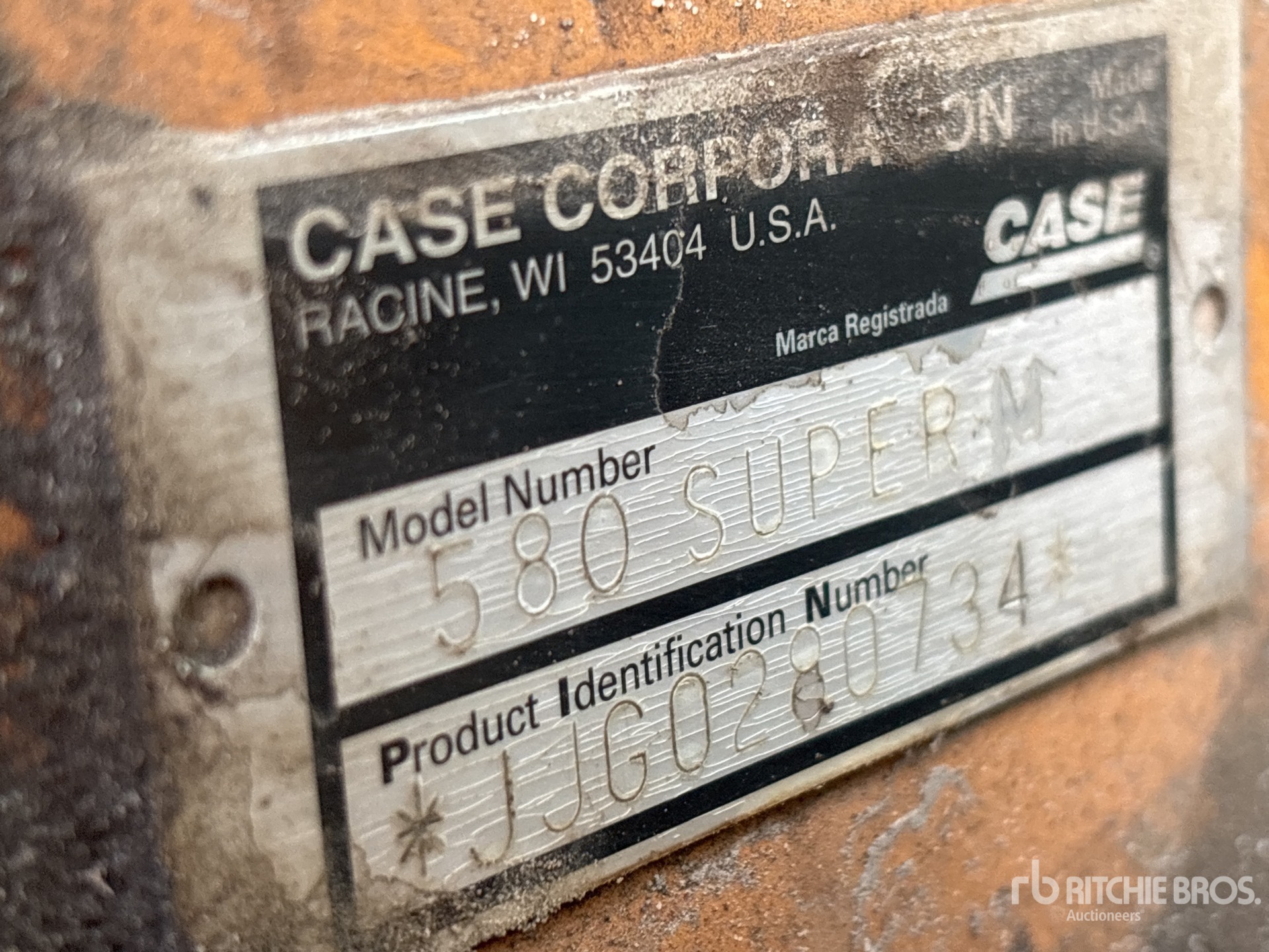 2001 Case 580SM