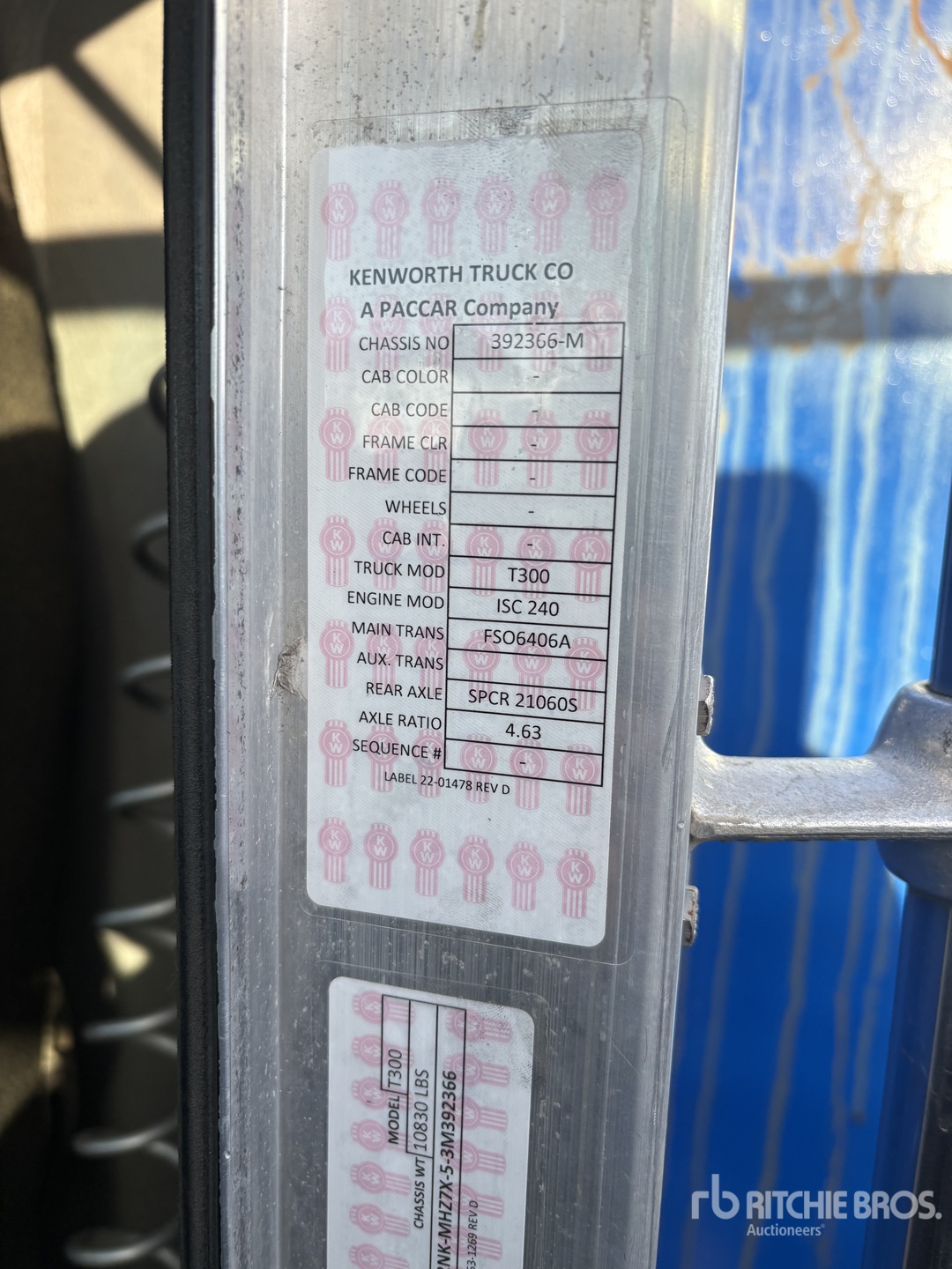2003 Kenworth T300