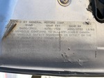 General Appearance with Frame Stamp Serial Number/VIN Photo