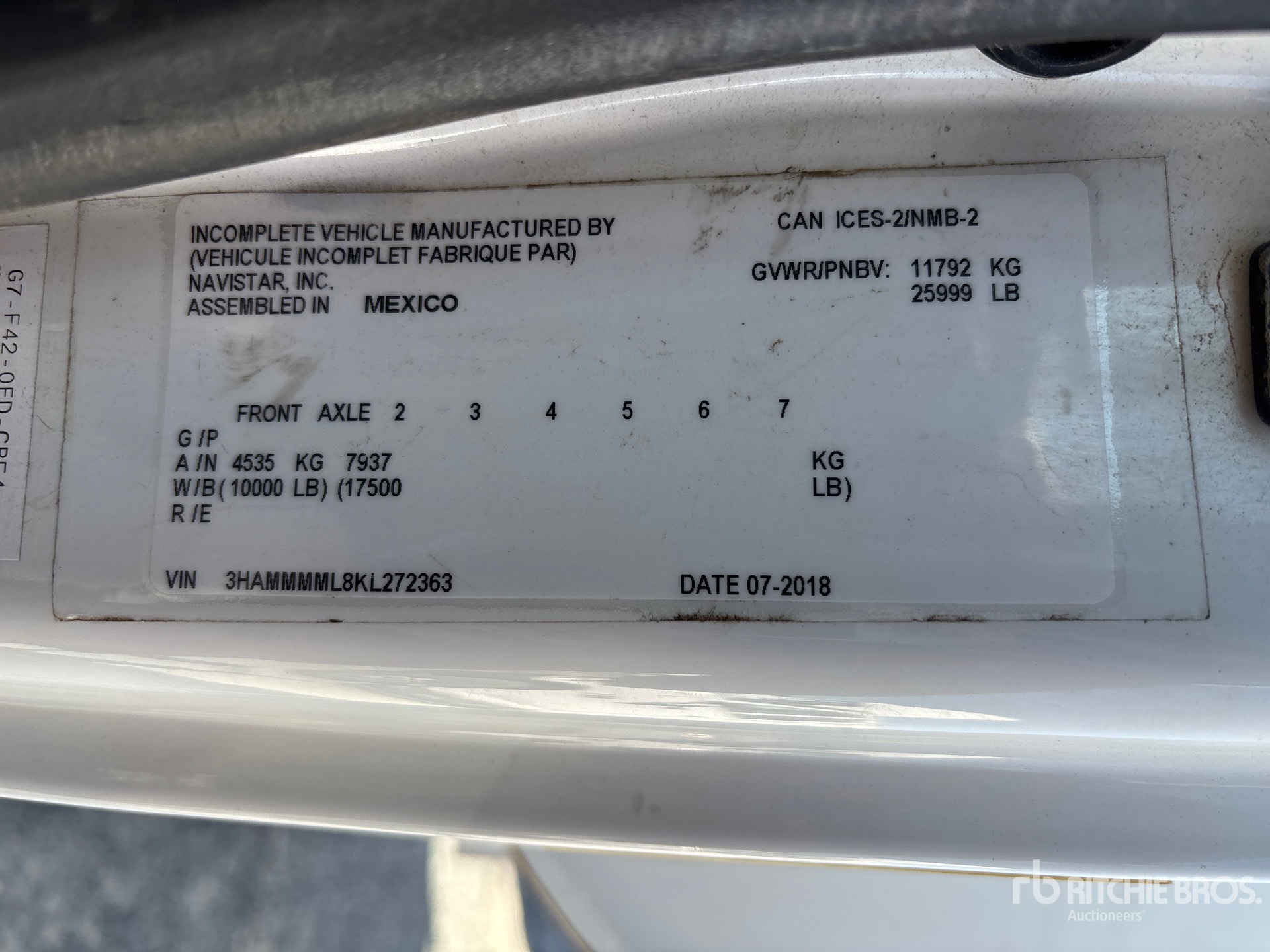 2019 International 4300