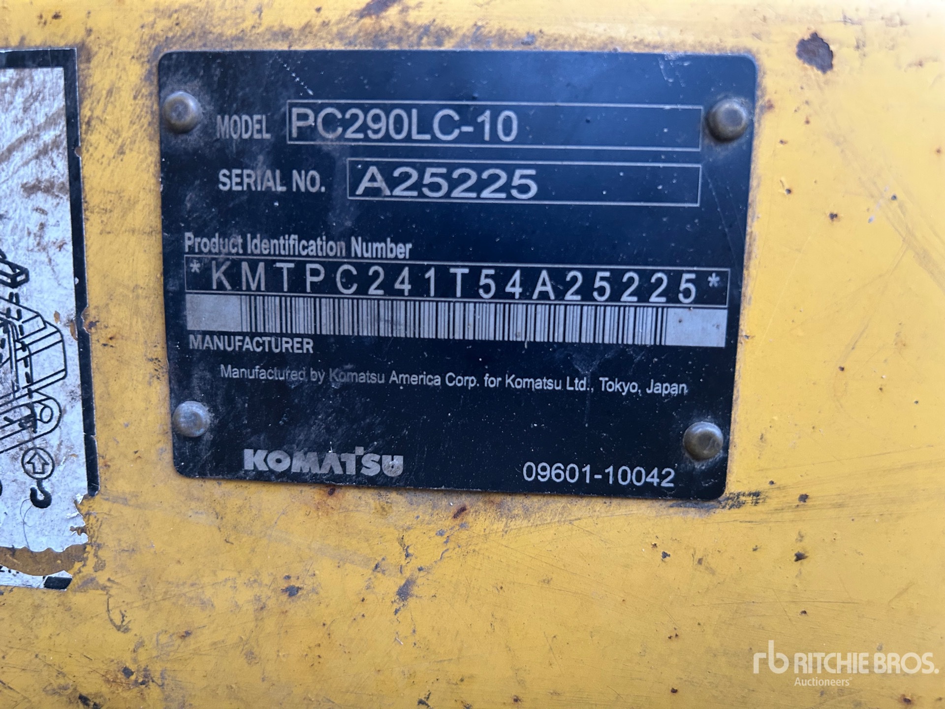 2012 Komatsu PC290LC-10