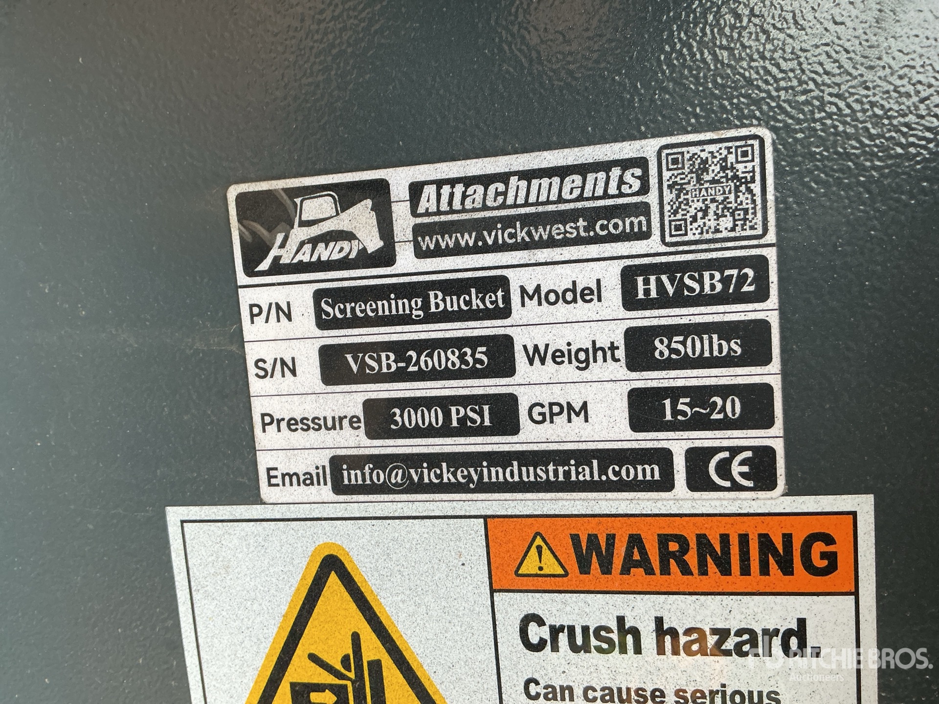 2026 Handy HVSB72