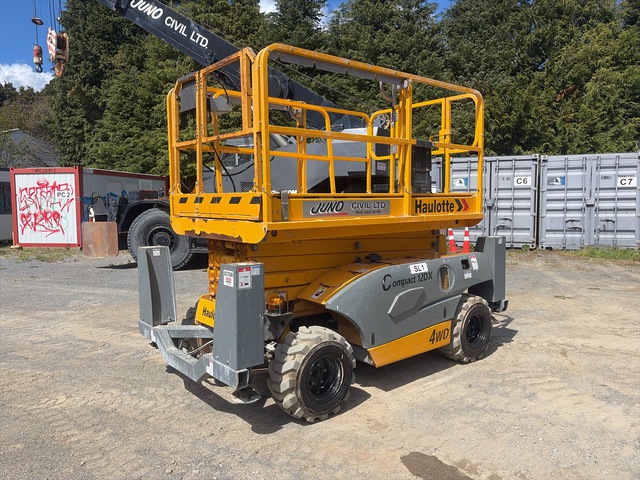 2019 Haulotte Compact 12DX 4x4 Diesel Scissor Lift