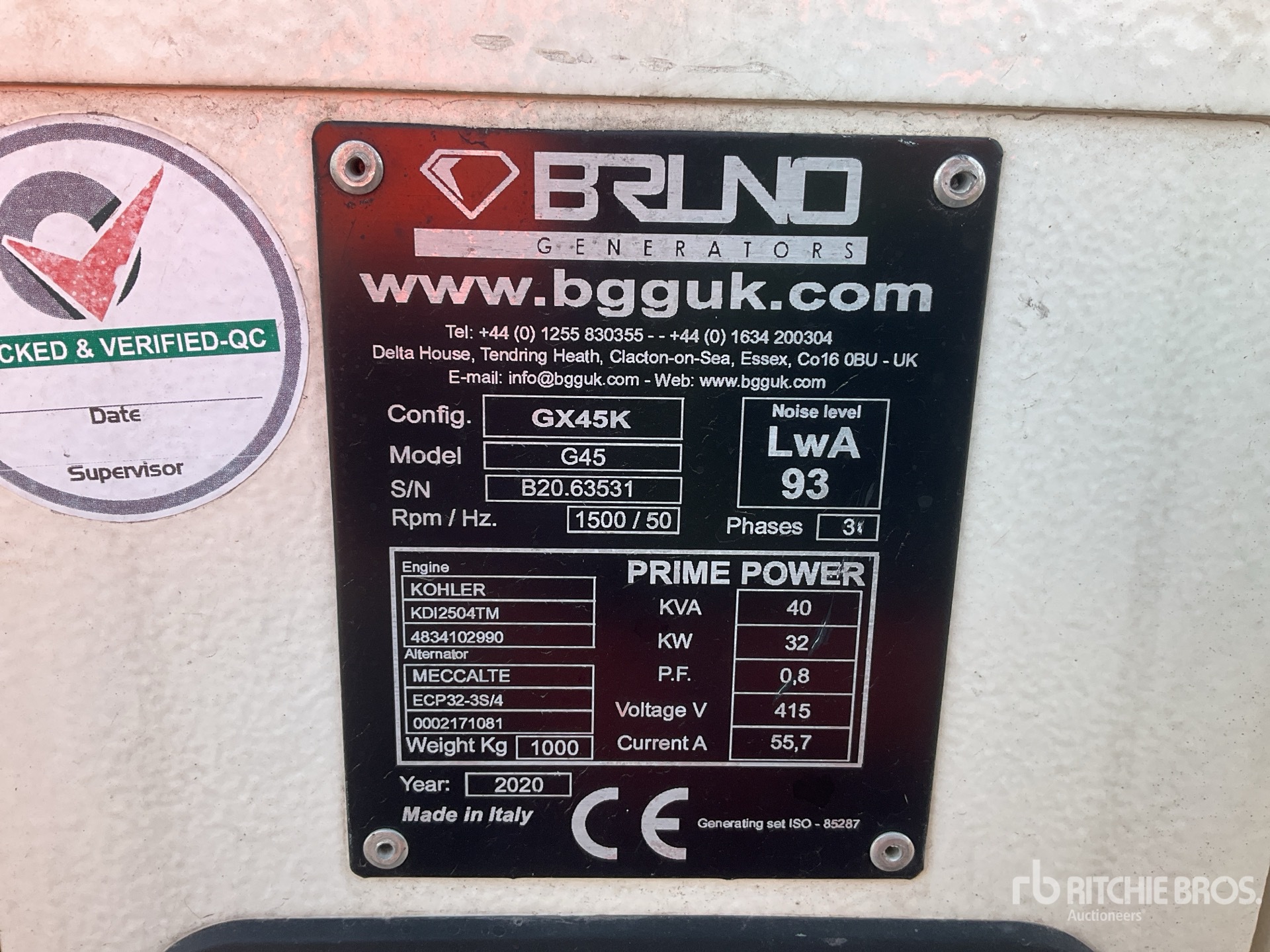 2020 Bruno G45