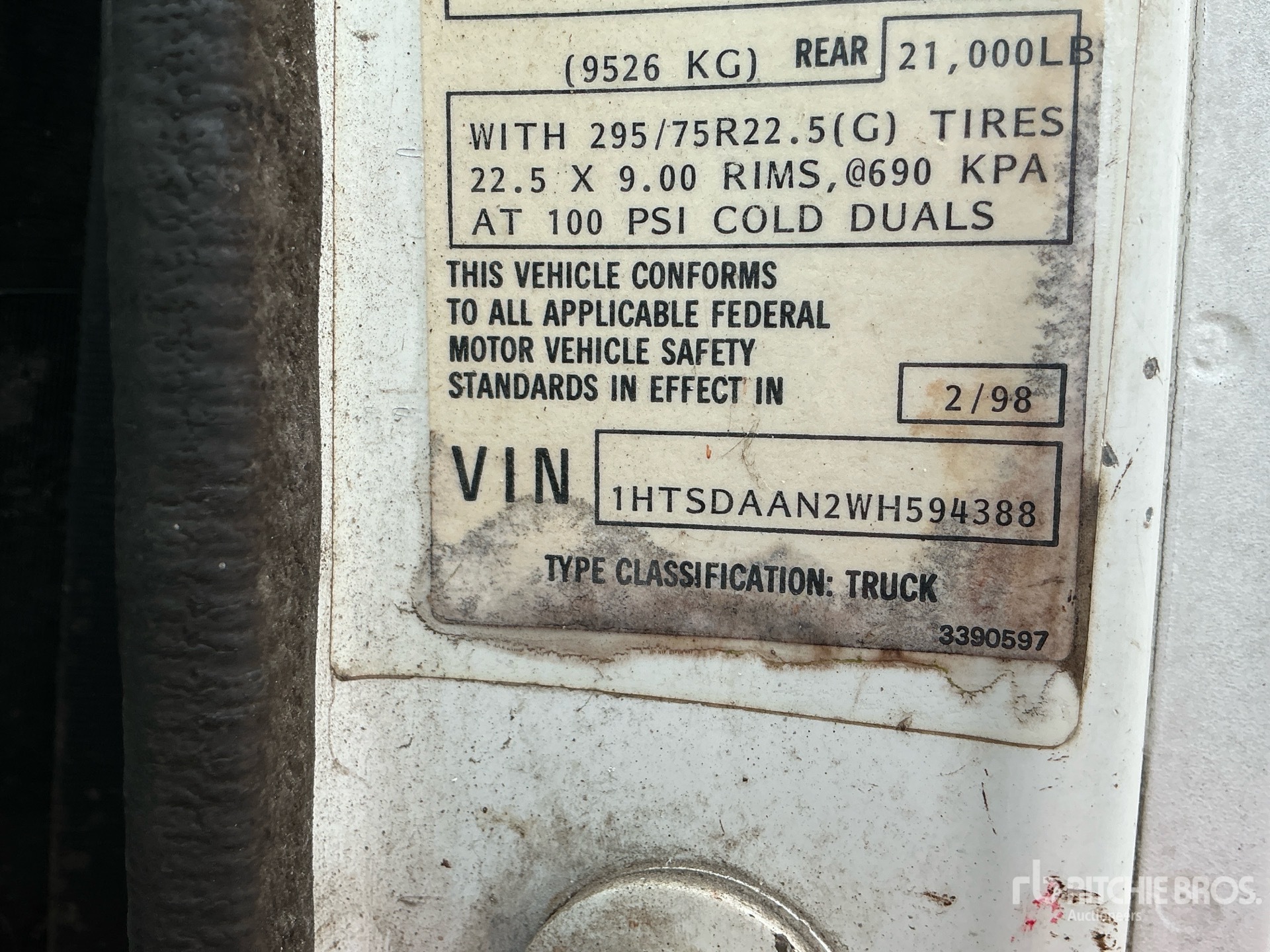 1998 International 4900