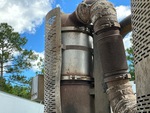 Motor with Diesel Particulate Filter