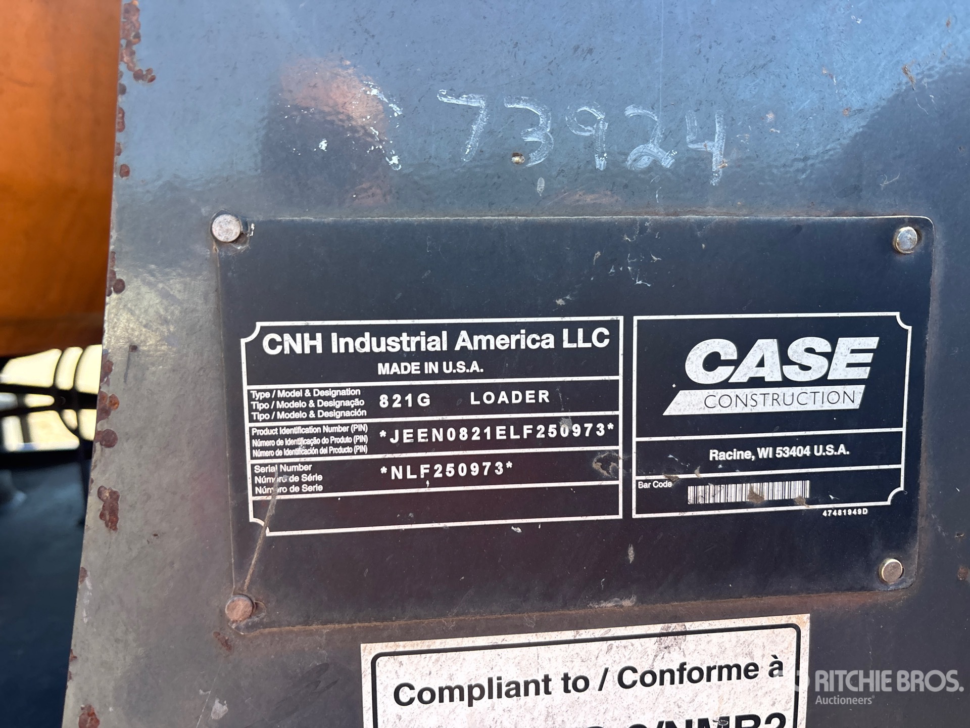 2020 Case 821G
